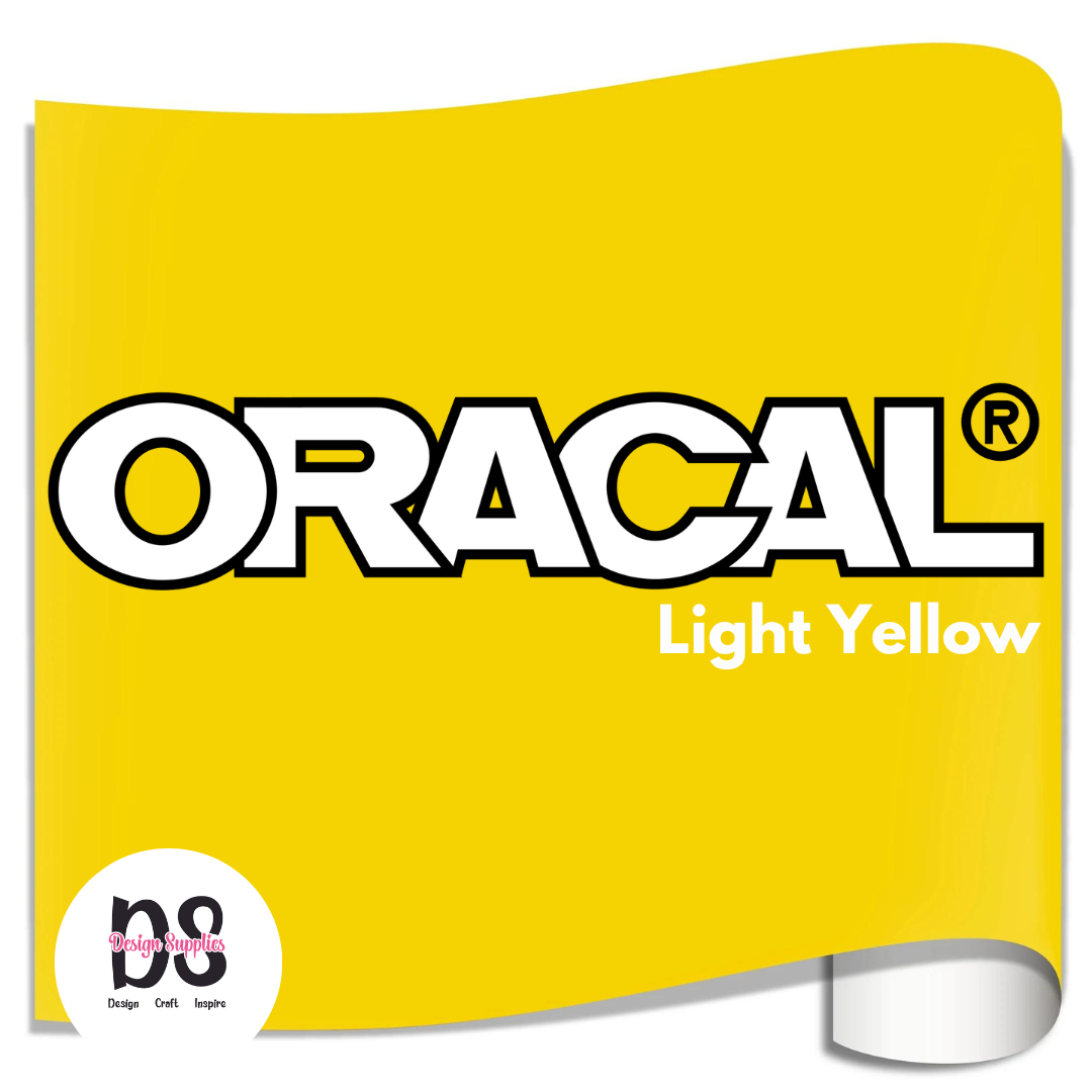 Oracal 651 -  Light Yellow