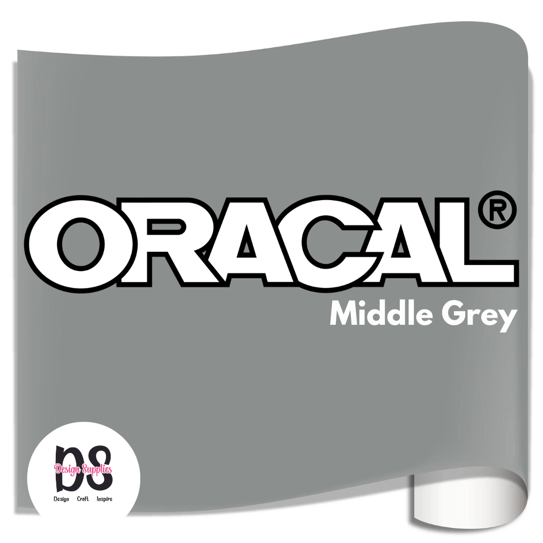 Oracal 651 -  Middle Grey