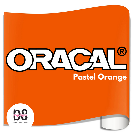 Oracal 651 Bulk Roll - Pastel Orange