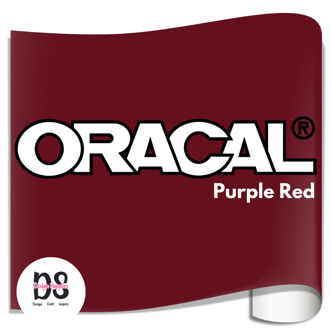 Oracal 651 -  Purple Red