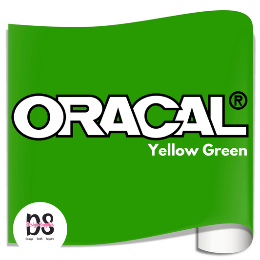 Oracal 651 Bulk Roll - Yellow Green