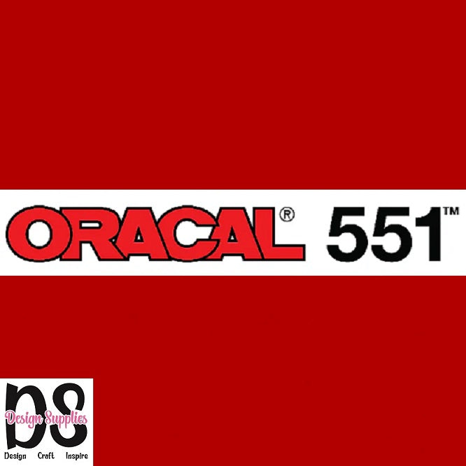 Oracal 551 - Carmine Red