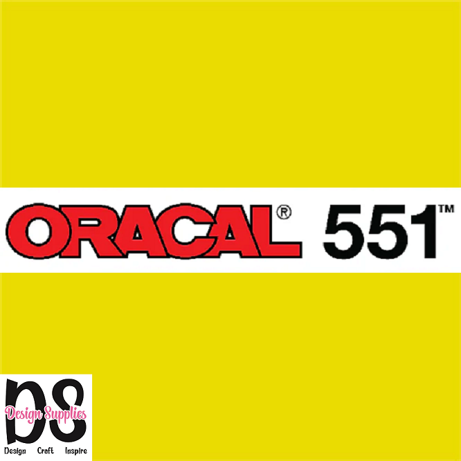 Oracal 551 - Crocus Yellow