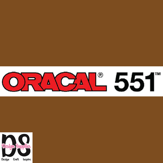 Oracal 551 - Loam Brown