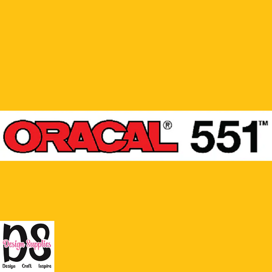 Oracal 551 - Straw Yellow