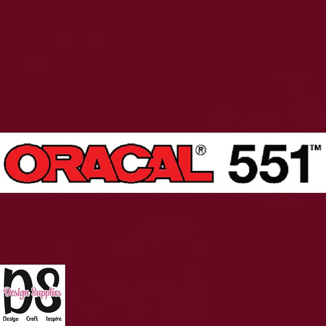 Oracal 551 - Wine Red