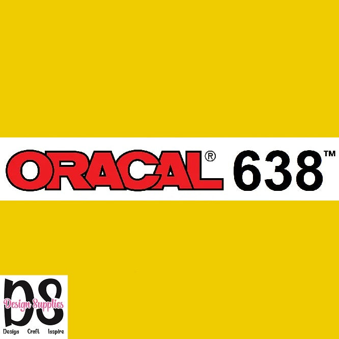 Oracal 638 Wall Art - Light Yellow