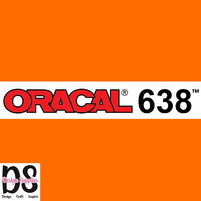 Oracal 638 Wall Art - Pastel Orange