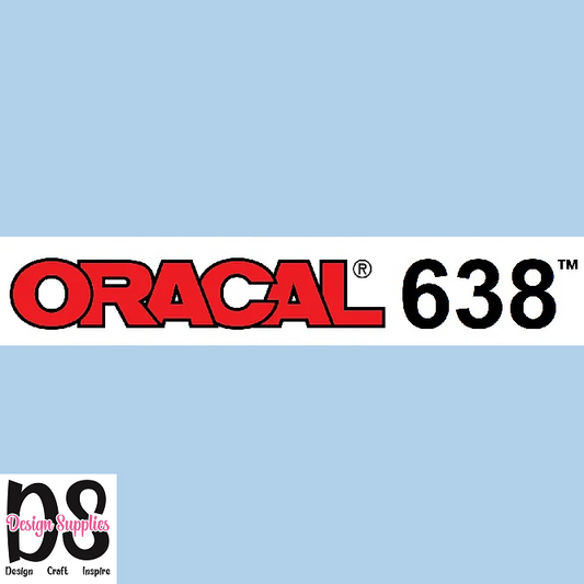 Oracal 638 Wall Art - Powder Blue