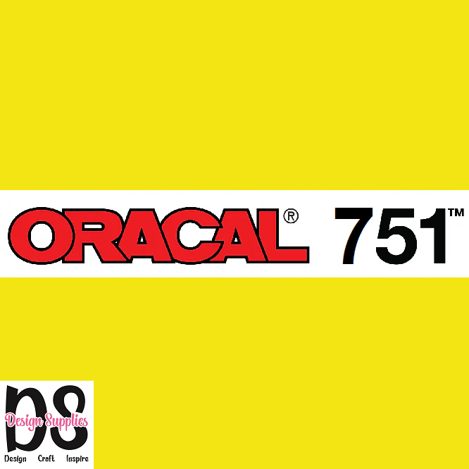 Oracal 751 - Brimstone Yellow