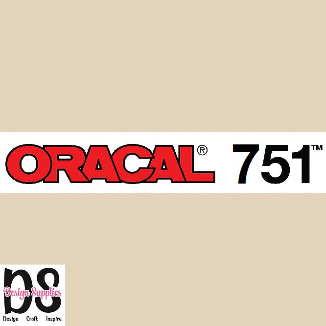 Oracal 751 - Light Ivory