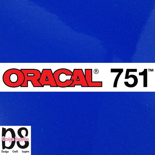 Oracal 751 Bulk Roll - Navy Blue Gloss