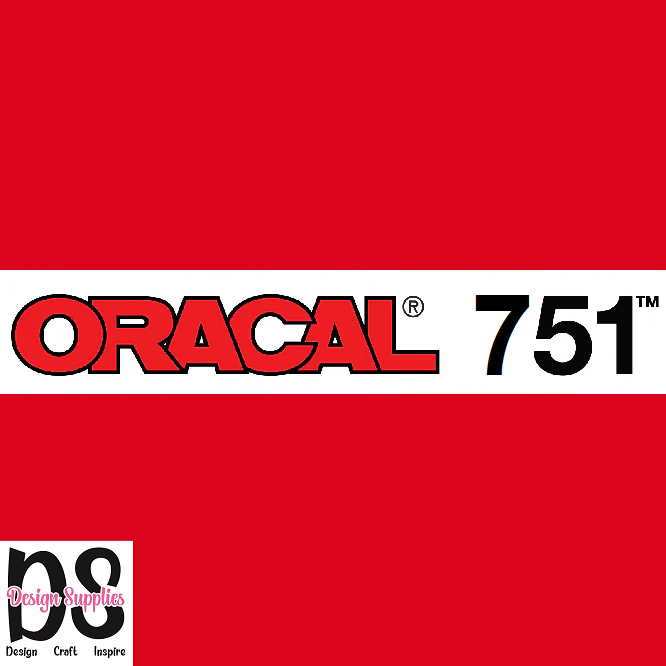 Oracal 751 Bulk Roll - Red