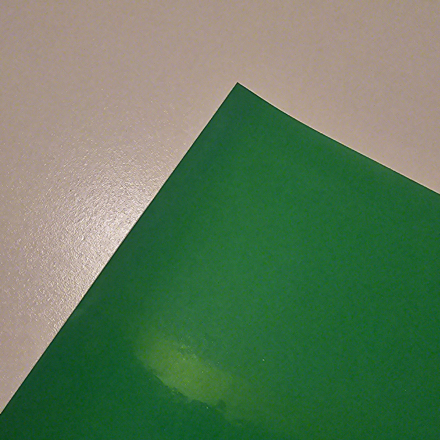 Faux Leather - Shiney Fluro Green