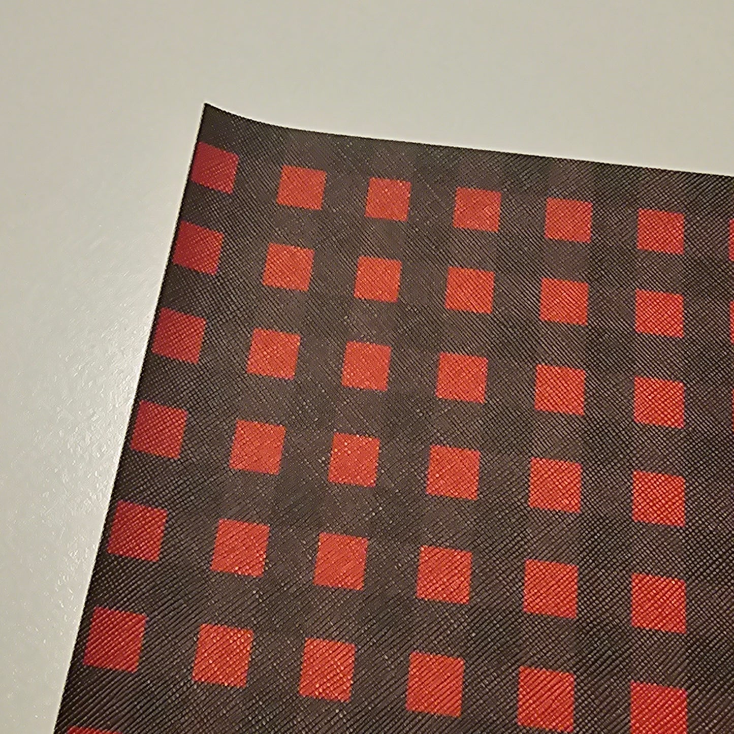 Printed Leatherette - Tartan