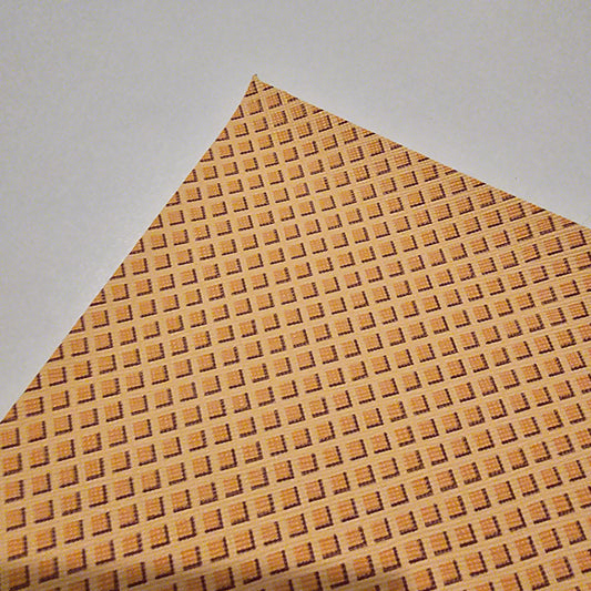 Printed Leatherette - Waffle Cone