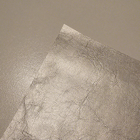 Faux Leather - Silver