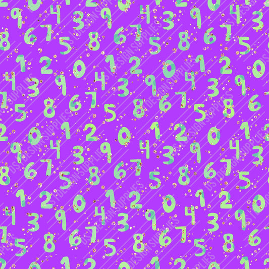Numbers - Purple