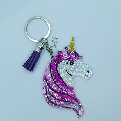 Acrylic - Unicorn Head - 3 Inch