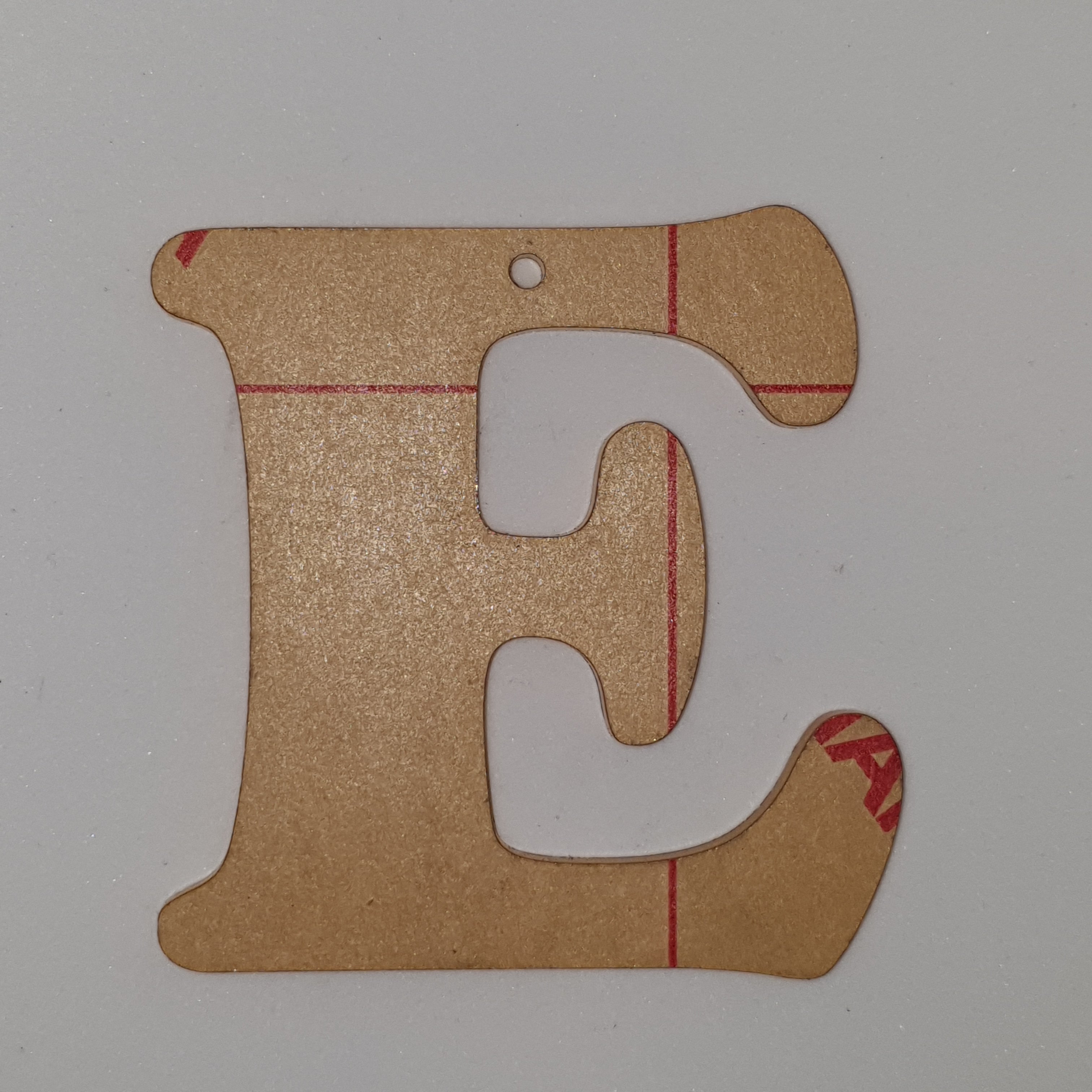 Acrylic - E - 3 Inch – Design Supplies