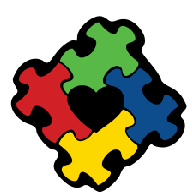 Acrylic - Autism Puzzle Heart`