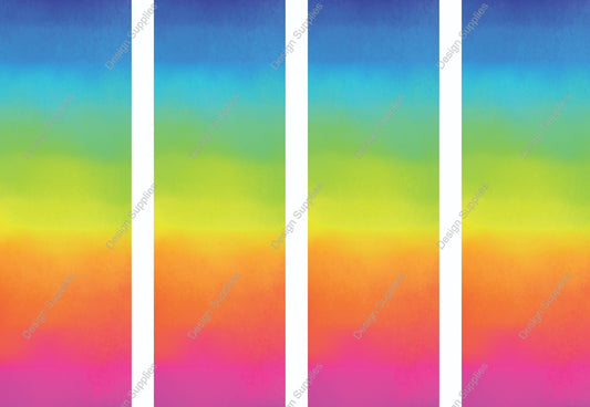 Bright Rainbow Ombre - Pen Wraps