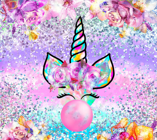 Bubblegum Unicorn - Tumbler Wrap