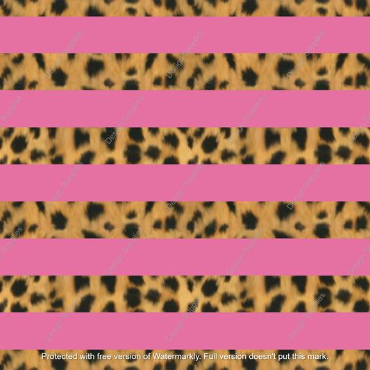 Cheetah Pink Stripe