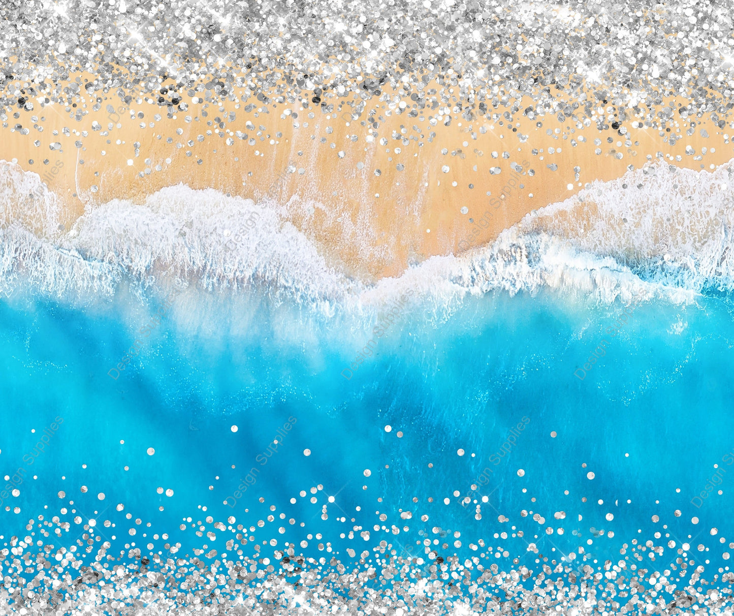 Crashing Waves - Tumbler Wrap