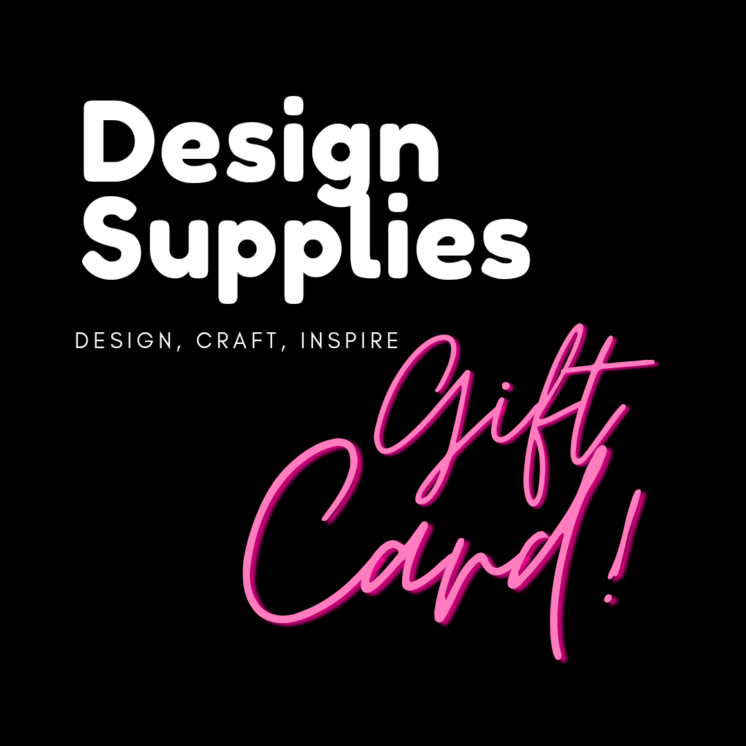 $20 Design Supplies Gift Card