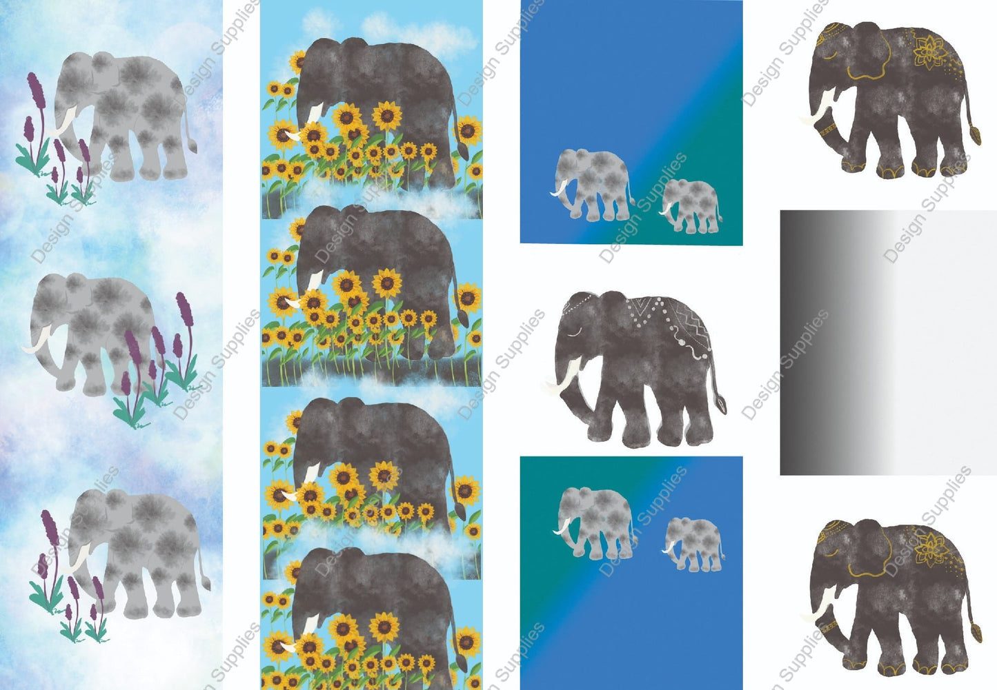 Elephant - Pen Wraps