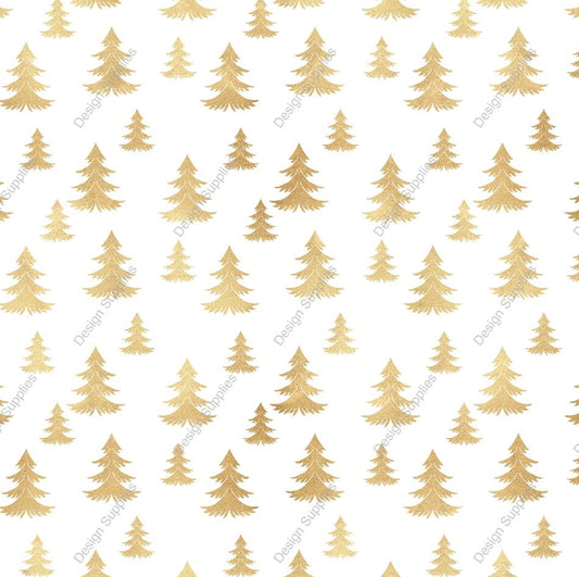 Golden Christmas Tree - Small