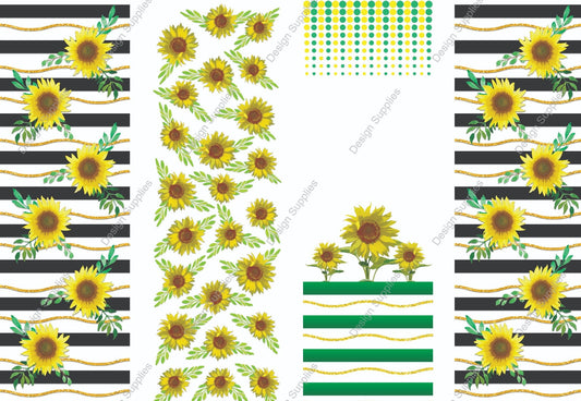 Golden Sunflower - Pen Wraps