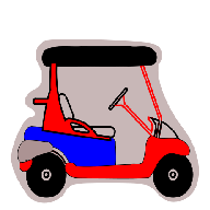 Acrylic - Golf cart