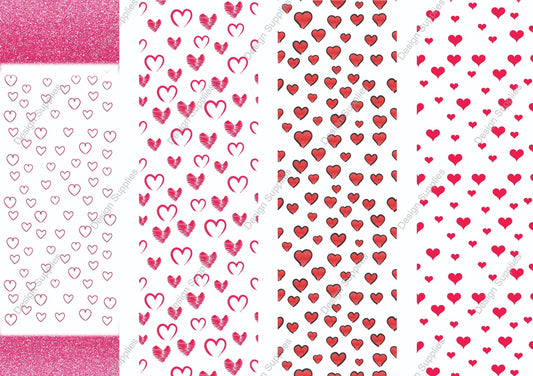 Love Hearts - Pen Wraps