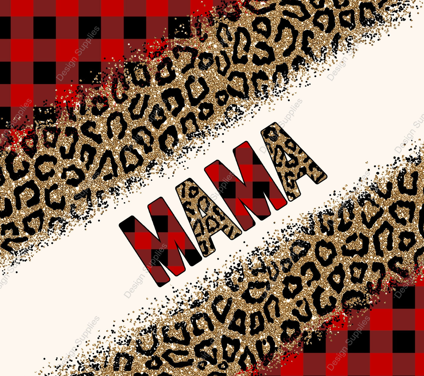 Mama Plaid - Tumbler Wrap