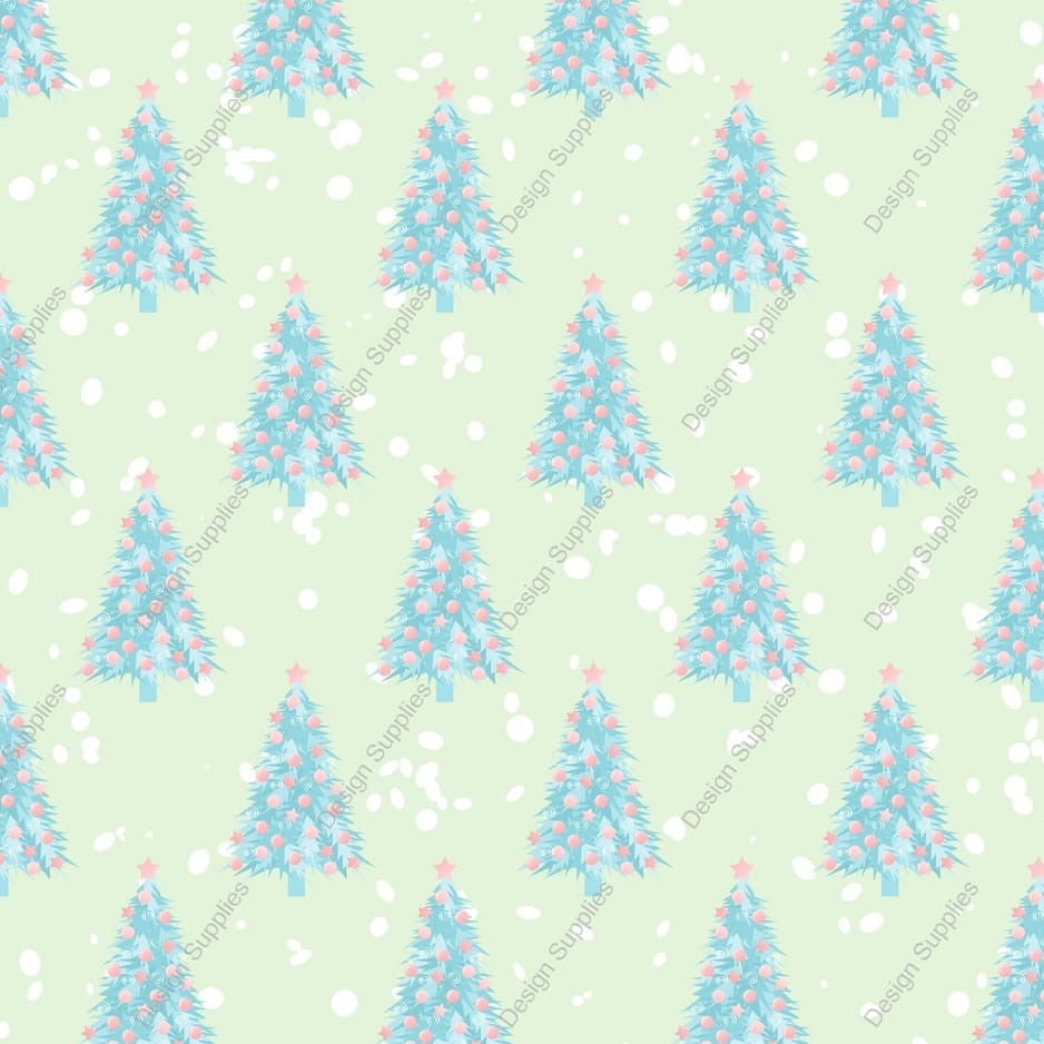 Pastel Christmas Tree