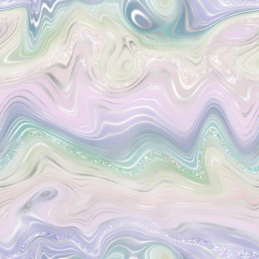 Pastel Crystal Strata - 1