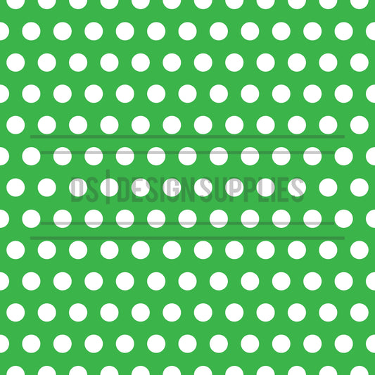 Green with White Dot