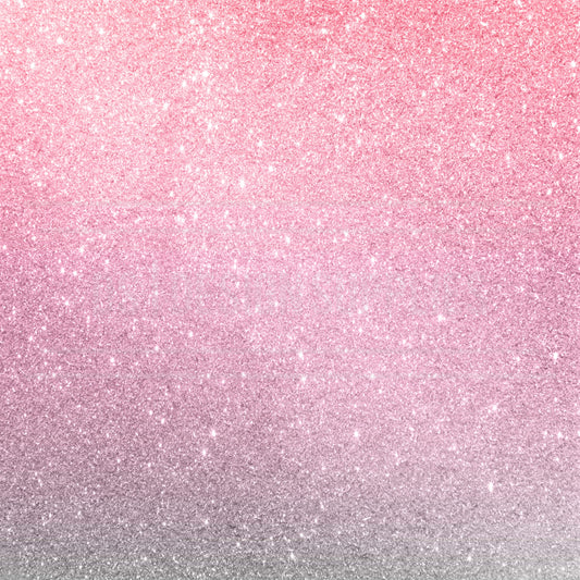 Strawberry Stardust Glitter Ombre