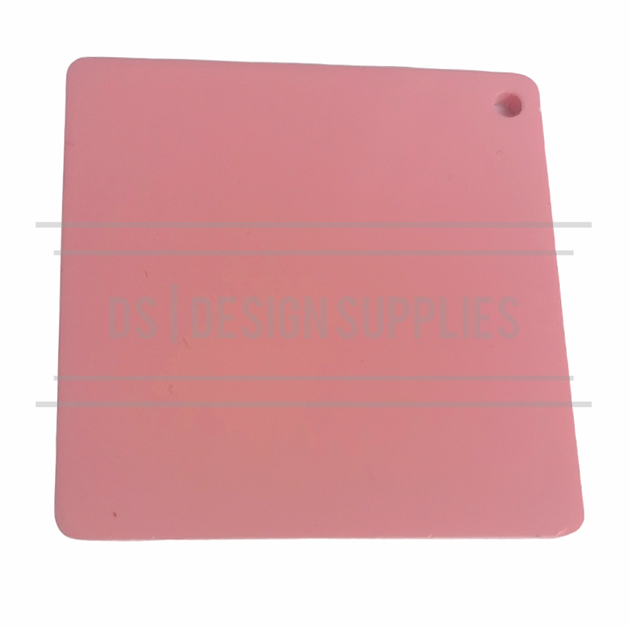 2 inch Square Pastel Pink