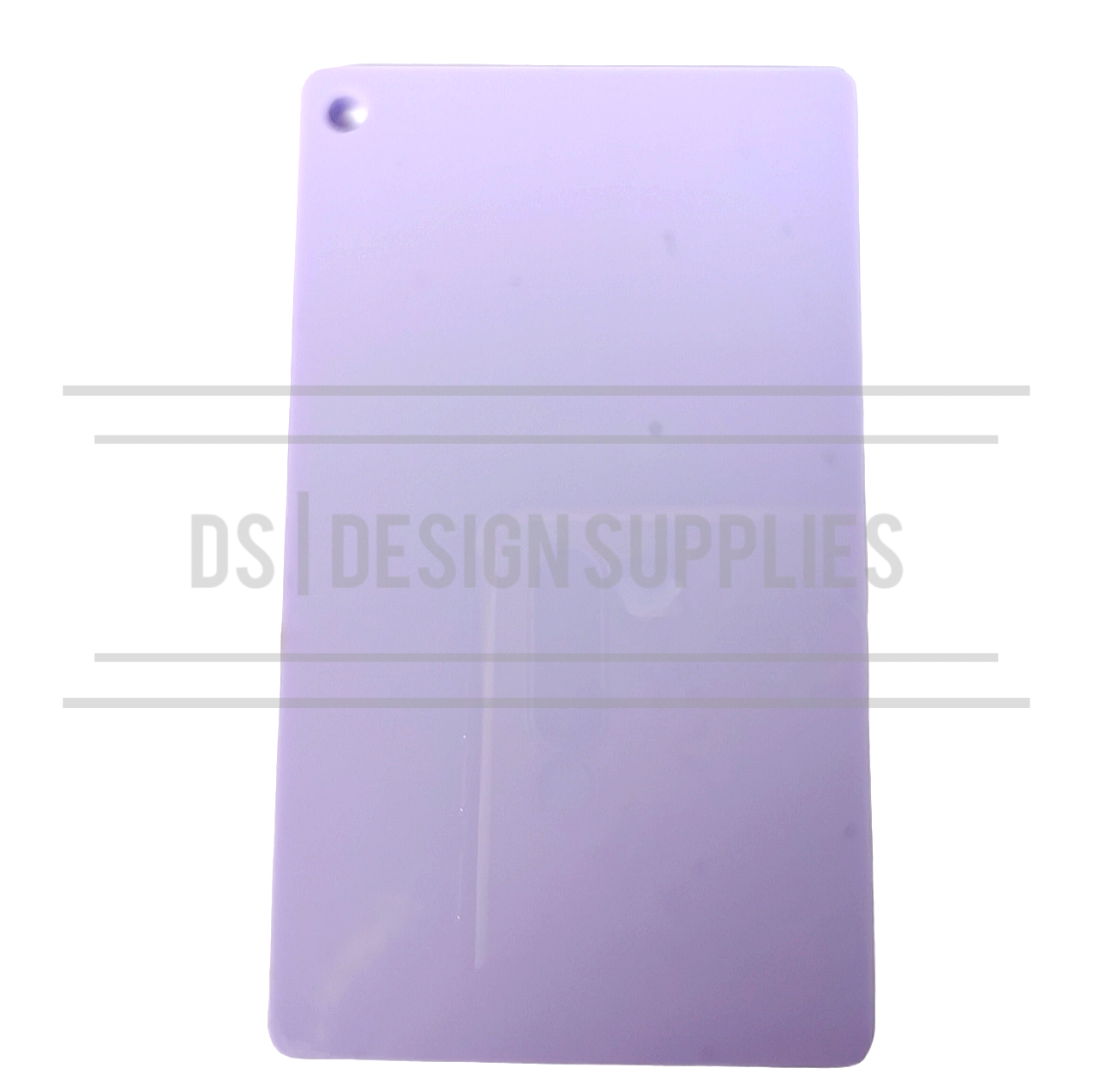 3 inch Rectangle Pastel Lilac