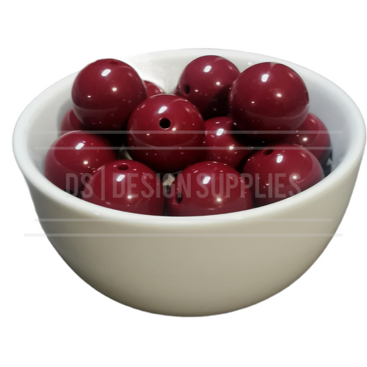 20mm Gloss - Burgundy