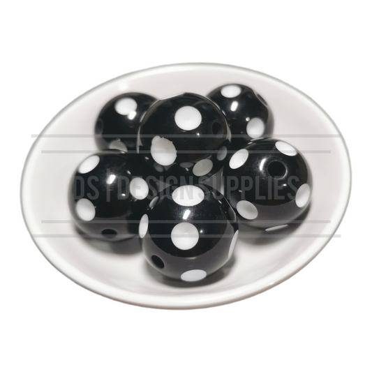 20mm Dimple - Black