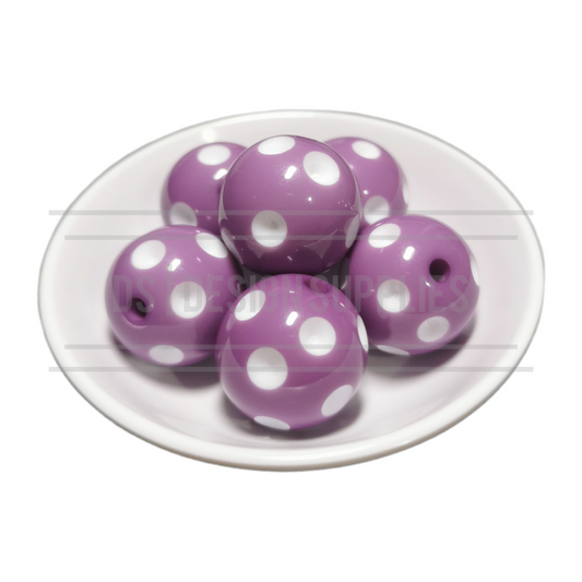 20mm Dimple - Mauve