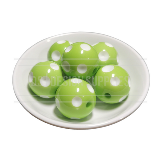20mm Dimple - Lime