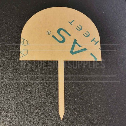 Acrylic - 6 Inch Rainbow Cake Topper - 7 Colours