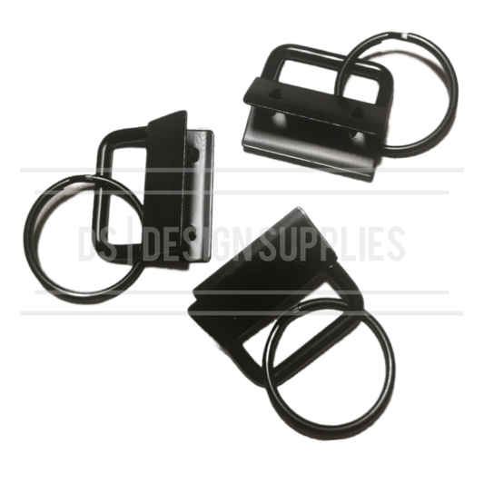 Key Fob - Black Matte 25mm