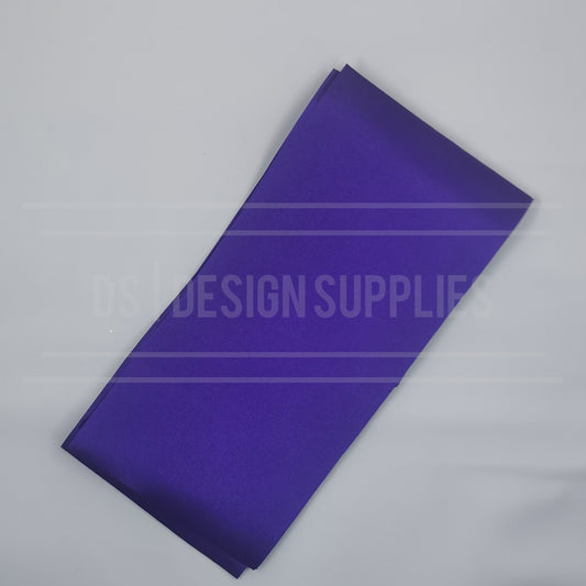 Satin Ribbon Sash - Purple