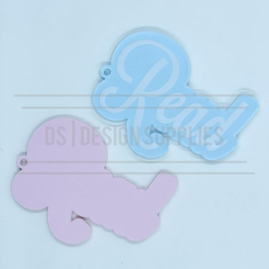 Acrylic - 3 Inch Read - 10 Colours